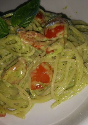 Φωτογραφία της συνταγής Spaghetti al pesto