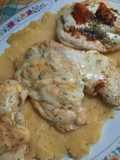 Pechuga a la manteca, con puré