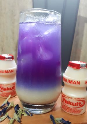 Foto resep Es Yakult Telang