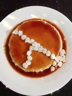 Hình của món Bánh Flan táo.