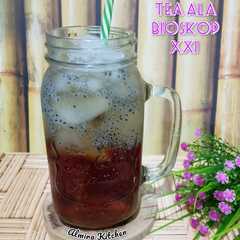 A picture of Ice Java Tea ala Bioskop XXI 👩🏻‍🍳.