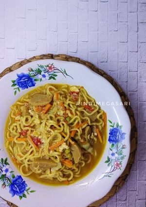 Foto resep 292. Mie Tek-tek Kuah