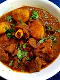 Hyderabadi Aloo Gosht Korma