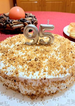 Mogyorós torta recept fotója