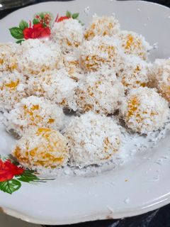 Foto resep Klepon labu kuning #23