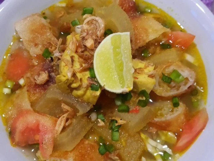 Langkah Gampang Membuat Resep Soto mie kikil yang Sempurna Anti Ribet, Mantap Sekali