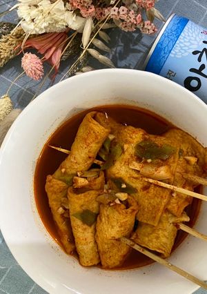 Foto resep Spicy Fish Cake (Eomuk)