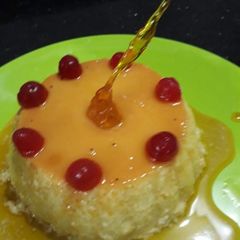 A picture of Egg Flan.