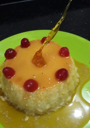A picture of Egg Flan.