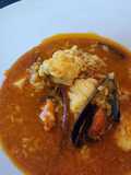 Arroz caldoso con pescado