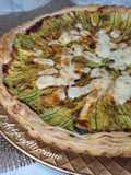 Quiche di zucchine e fiori di zucca