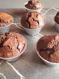 Muffin al cioccolato con farina integrale