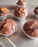 Muffin al cioccolato con farina integrale