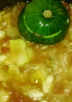 Una foto de Zapallitos rellenos