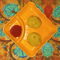 A picture of Raw banana tikki.