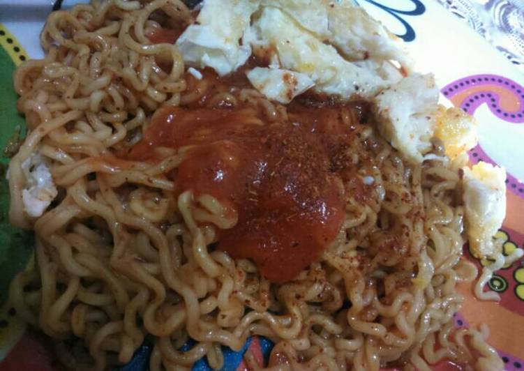 Langkah Mudah untuk Menyiapkan Samyang spicy ala.ala, Sempurna