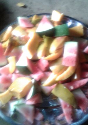 A picture of Vegetable salad.