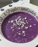 Pork & Purple sweet potato oatsmeal - Cháo ym thịt bằm khoai tím