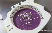 Pork & Purple sweet potato oatsmeal - Cháo ym thịt bằm khoai tím