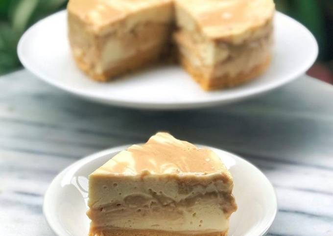 Resep No Bake Dulce De Leche Cheesecake