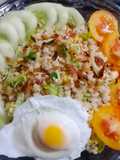 Sorgum Goreng Telur