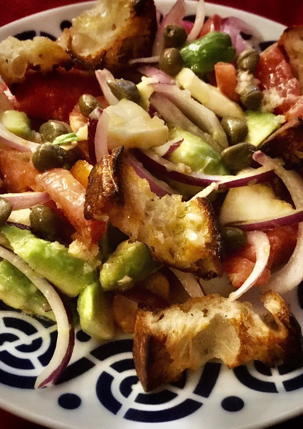Una foto de Insalata Panzanella