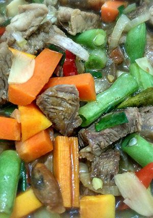 Foto resep Oseng Daging Sapi Nano Nano