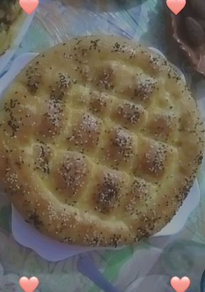 صورة لوصفة خبز تركي خفيف