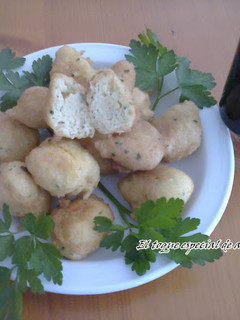 Una foto de Buñuelos de bacalao