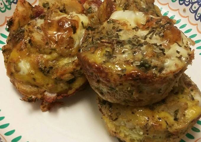 Spinach-Egg muffins