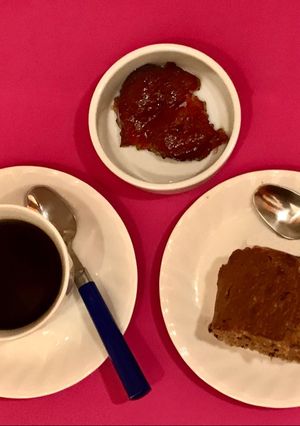 Una foto de Mi postre de café y miel