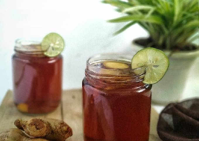 Cara Gampang Menyiapkan Teh Jahe Jeruk Nipis Anti Gagal