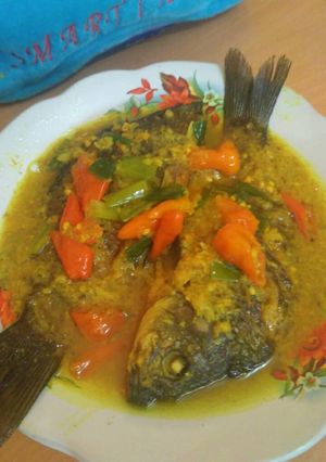 Foto resep Ikan Mas bumbu kuning