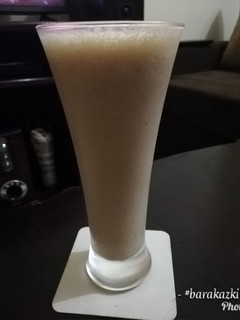 A picture of Simple banana smoothie.