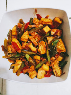 Foto resep Oseng-oseng buncis tahu