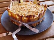 Una foto de tarta mousse