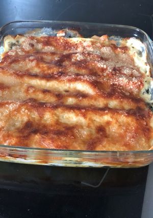 Une photo de Lasagne saumon/épinard