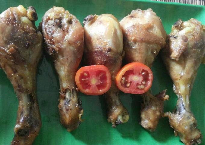 Ayam goreng enak bumbu sederhana