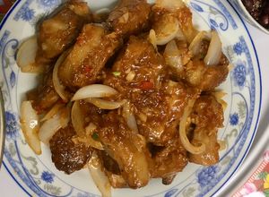 Hình của món Sườn Xào Chua Ngọt.