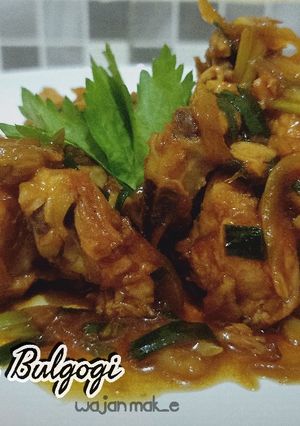 Foto resep Ayam Saos Bulgogi