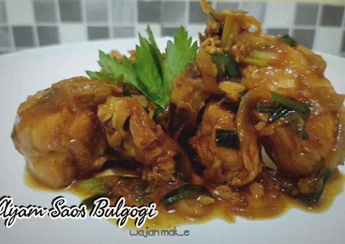 Ayam Saos Bulgogi