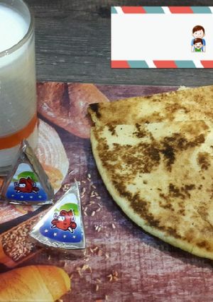 صورة لوصفة كسرة باللبن 😍😍