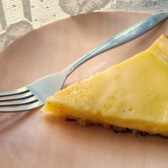 A picture of Frying Pan Milk Pie.