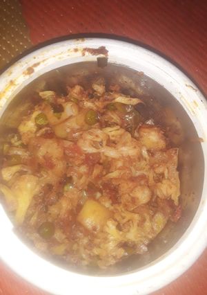 A picture of Cauliflower potatoes.