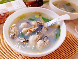 麻油薑絲蚵仔湯