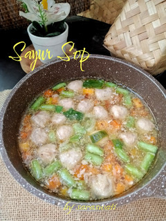 Foto resep Sayur Sop Bakso