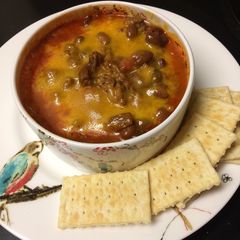 A picture of Ed's Budget Chili.
