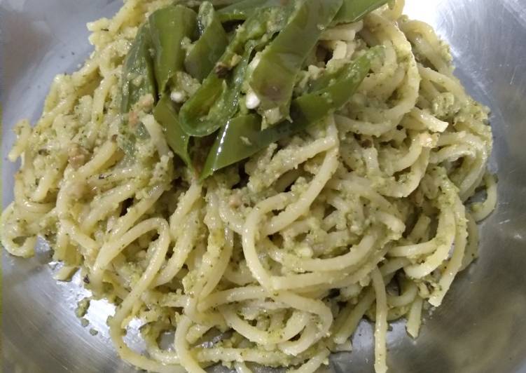 Cara Gampang Menyiapkan Spaghetti Pesto ala Jepang yang Bisa Manjain Lidah
