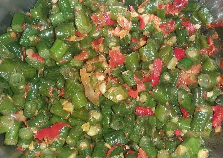 Cara mudah mengolah Tumis Kacang Panjang halus. #BikinRamadanBerkesan Anti Gagal