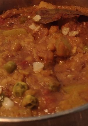 সব্জী ডাল (sabji dal recipe in Bengali) রেসিপির প্রধান ছবি